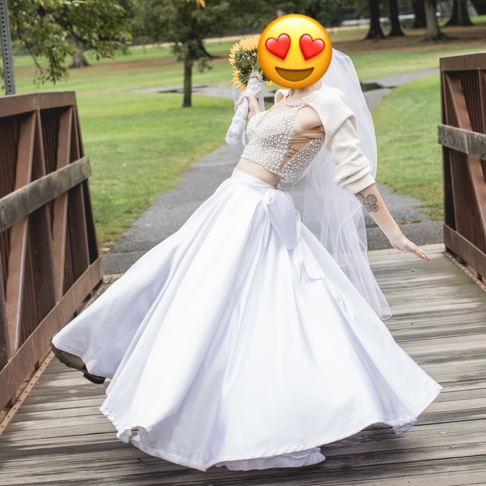 Full-Length Ballgown Skirt, Wedding